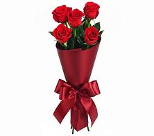 Букет 5 Красных роз Эдлесс Лав в Шаранге