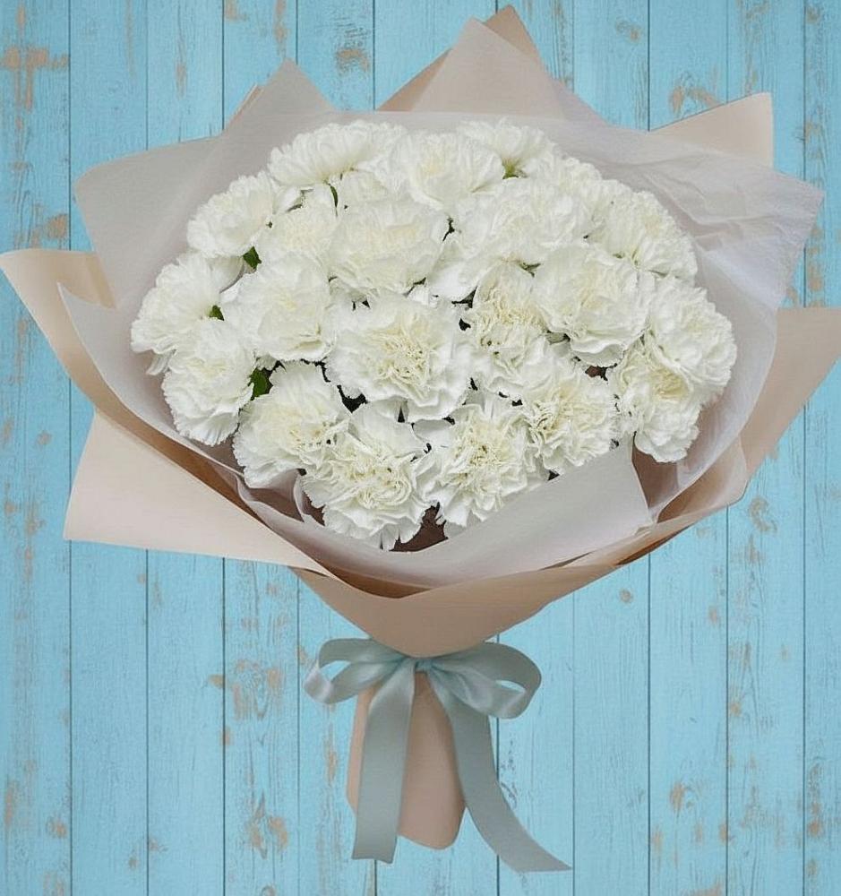 Букет цветов из: Гвоздики в Шаранге