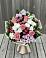 Букет цветов из: Альстромерии, Гвоздики, Розы и Хризантемы в Шаранге