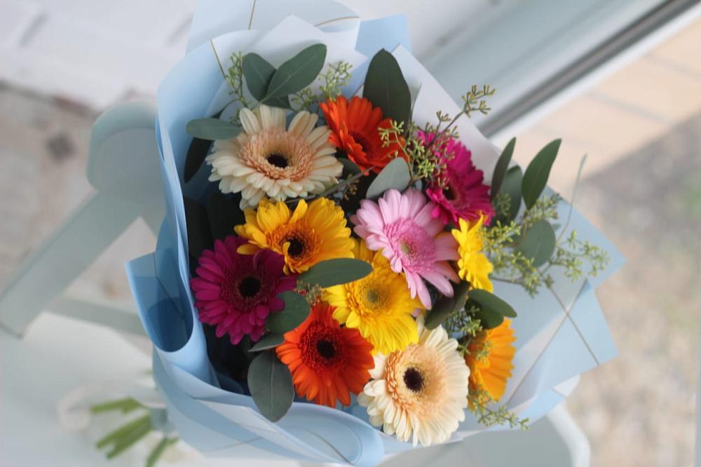 Букет цветов из: Герберы в Шаранге