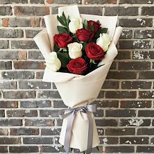 Букет цветов из:  Розы в Шаранге