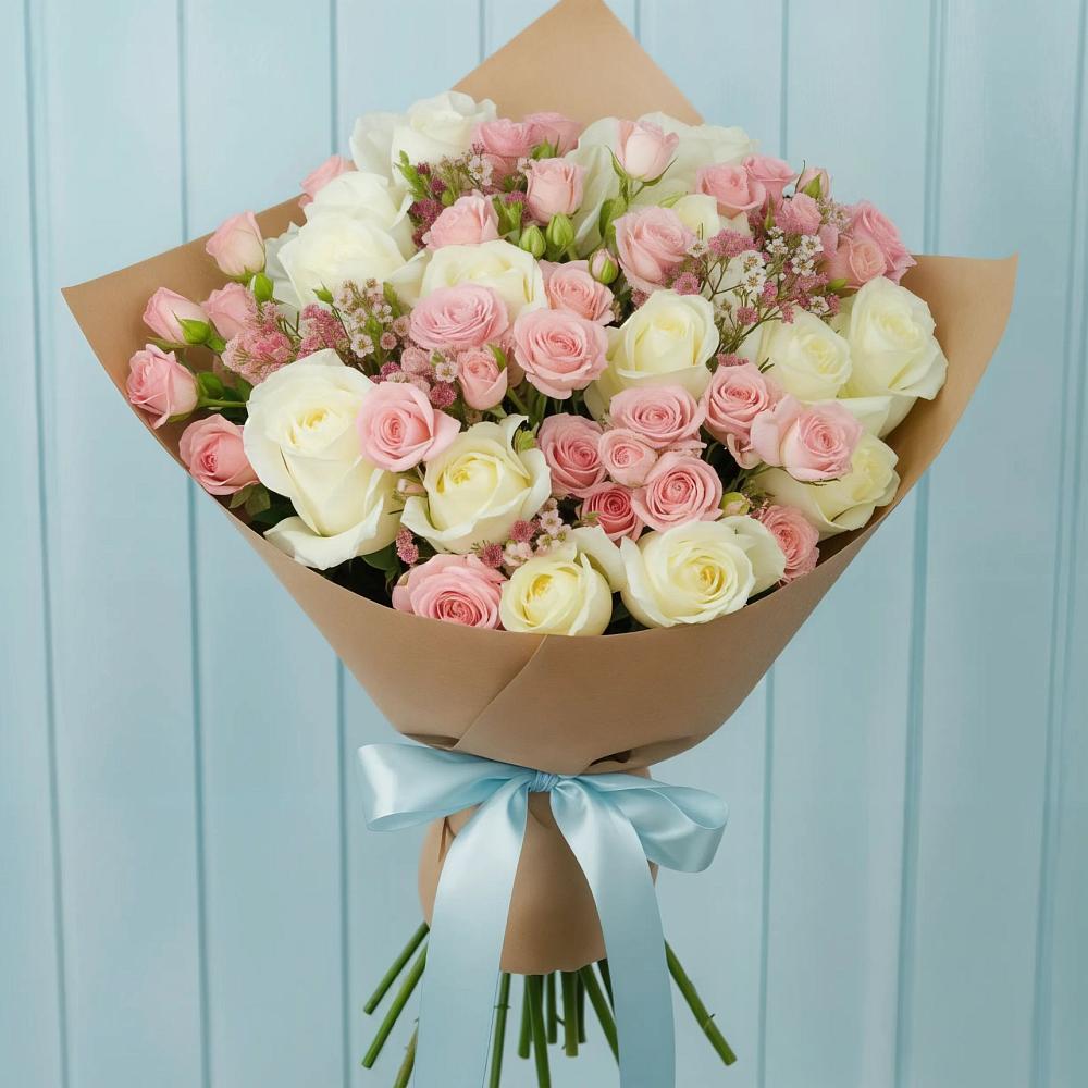 Букет цветов из: Розы в Шаранге