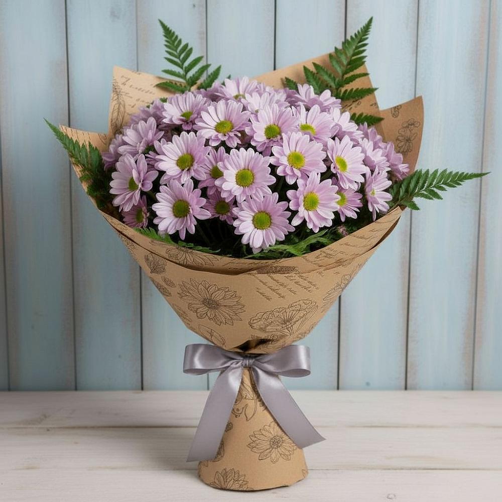 Букет цветов из: Хризантемы в Шаранге