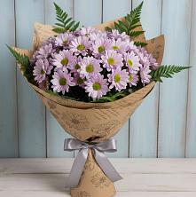 Букет цветов из:  Хризантемы в Шаранге