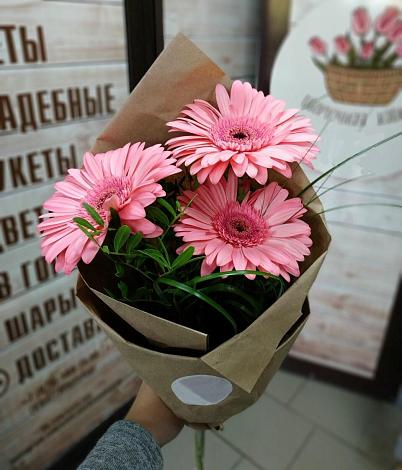 Букет цветов из: Герберы в Шаранге