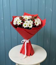 Букет цветов из:  Хризантемы в Шаранге