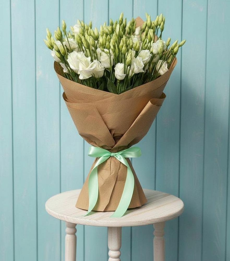 Букет цветов из: Лизиантусы в Шаранге