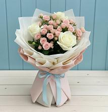 Букет цветов из:  Розы в Шаранге