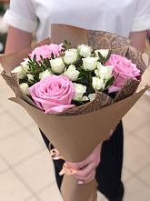 Букет цветов из:  Розы #REPLACE_PRED# Шаранге
