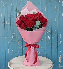 Букет цветов из:  Розы в Шаранге