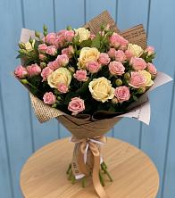 Букет цветов из:  Розы в Шаранге