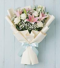 Букет цветов из:  Лилии в Шаранге