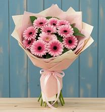 Букет цветов из:  Герберы в Шаранге